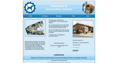 Desktop Screenshot of dyreklinikkensolsikke.dk